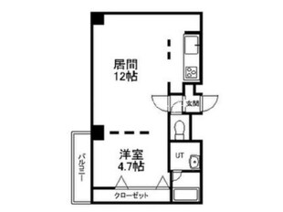 アンビシャス北大前の物件間取画像